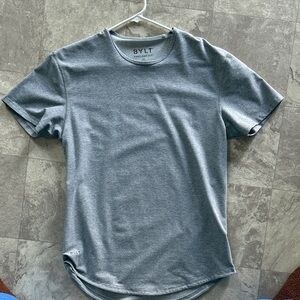 BYLT Basics Heather Gray Short Sleeve Tee